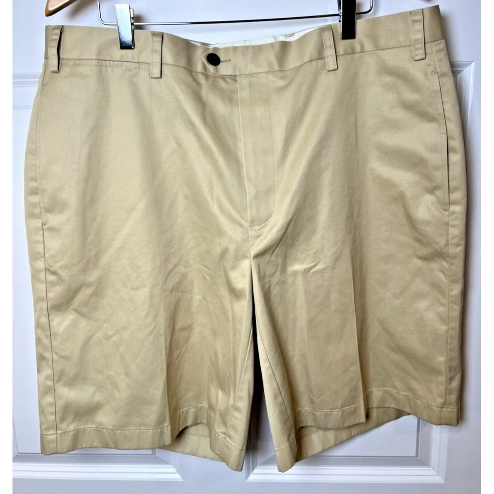 Orvis Signature Collection Chino Shorts 38 Khaki Soft Cotton 5‑Pocket 9